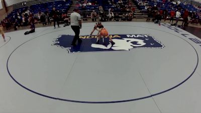 12U Boys - 82 lbs Cons. Semis - James Windholtz, Trojan Wrestling Academy vs Brooks Blevins, Wichita Training Center