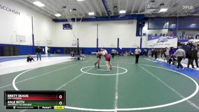 165 lbs 5th Place Match - Kale Roth, University Of Dubuque vs Brett Skaug, UW-LaCrosse