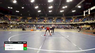 101 lbs Cons. Round 1 - Javier Corral, Stagg vs Andre Rice, Proviso West