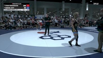 57 lbs Champ. Round 3 - Titan Friederichs, MN Elite Wrestling Club vs Ezekiel Witt, Bison Wrestling Club