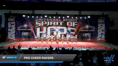 Pro Cheer Ravens [2021 Senior Coed Small 4 Day 1] 2021 Universal Spirit: Spirit of Hope National Championship