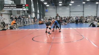 130 lbs Round 3 - 12:30pm Saturday - Mercer Hamilton, POWA vs Dominac Englese, Michigan S.W.A.T
