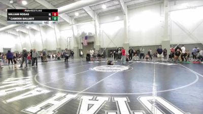 56 lbs 3rd Place Match - William Rosas, Sanderson Wrestling Academy vs Camden Balliett, RWC - Roy Wrestling Club