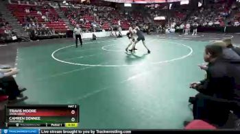 D1-170 lbs 5th Place Match - Camren Dennee, Marshfield vs Travis Moore, Union Grove