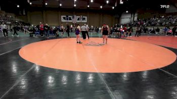 170 lbs Champ. Round 3 - Avery Tennison, Ozark vs Josie Quick, Kearney