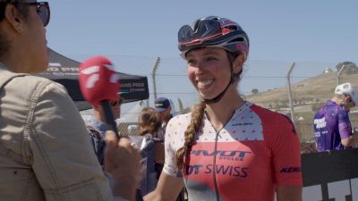 Hanna Otto's Race Day Had A Crash But She Fought Back For A Top Ten Finish