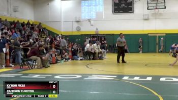 126 lbs Cons. Round 4 - Ky`ron Fikes, Cvca vs Cameron Cureton, Solon