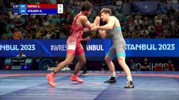 80 kg 1/2 Final - Eleftherios Pappas, Greece vs Mikhail Shkarin, Individual Neutral Athletes