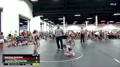 64 lbs Round 4 (6 Team) - Jackson Strittmatter, Buffalo Valley WC vs Brayden Feathers, U2 Stars & Stripes