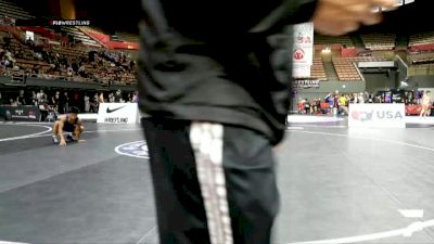 All Cadet Boys Freestyle Lower - 113 lbs Champ. Round 2 - Camm Colgate, Run To Danger Wrestling vs YahShuah Tuliao, South San Francisco Gator WC