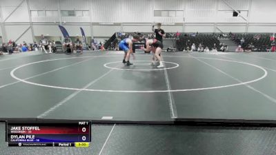 175 lbs Placement Matches (16 Team) - Jake Stoffel, Wisconsin vs Dylan Pile, California Blue