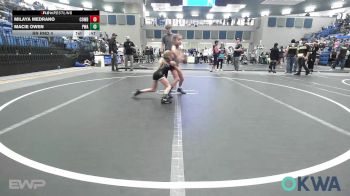 47-51 lbs Rr Rnd 4 - Milaya Medrano, Cowboy Wrestling Club vs Macie Owen, Perry Wrestling Academy
