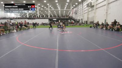 110 lbs Serineh Crane, California Silver vs Kaila Tatekawa-Maes, Hawaii
