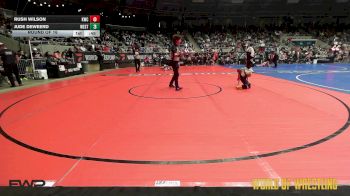 43 lbs Round Of 16 - Rush Wilson, Keystone Wrestling Club vs Jude DeWeerd, Westshore Wrestling Club