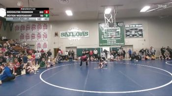 29 lbs Round 1 - Peyton Westendorf, TWC vs Brooklynn Robinson, South Hardin Storm Chasers