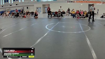 80 lbs Round 3 (6 Team) - Yusuf Mirza, Florida Scorpions vs Brenden Murphy, Riverdale WC