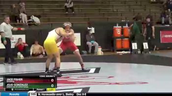 157 lbs Cons. Round 5 - Jace Fisher, Newman vs Jojo Gonzalez, American International