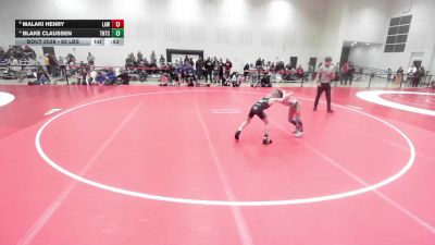 63 lbs Quarters - Malaki Henry, LaCrosse Area Wrestlers vs Blake Claussen, Team Nazar Training Center