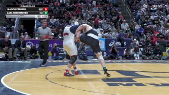 215 lbs Final - Landon Erdman, Huntingdon vs Cael Weidemoyer, Faith Christian