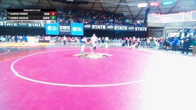 Boys 3A 157 lbs Cons. Round 3 - Aaron Rubio, Heritage vs James Sahlin, Auburn Mountainview