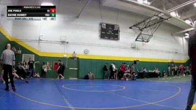 175 lbs Cons. Round 5 - Dayne Howey, Fremont Ross vs Joe Foels, Perrysburg