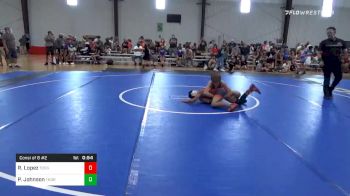 100 lbs Consolation - Royce Lopez, Toss Em Up vs Presley Johnson, Thoroughbred