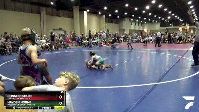 45 lbs Round 1 (8 Team) - Hayden Horne, Williamson County WC vs Connor Ishuin, The Untouchables