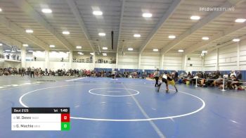 113 lbs Consi Of 8 #1 - West Dews, Taconic vs Griffin Machie, Bristol County/Dighton Rehoboth