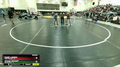 175 lbs Round 4 (10 Team) - Ethan Goulet, Broomfield vs Dane Larsen, Fort Collins