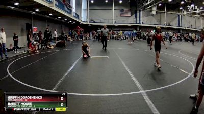 76 lbs Round 3 (10 Team) - Griffin Doroshenko, Mat Assassins vs Barett Moore, Undisputed Wrestling