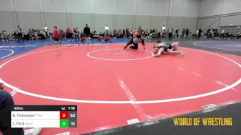 180 lbs Rr Rnd 6 - Bowdy Thomason, Team Tulsa NDT vs Logan Ford, MOJO 14U