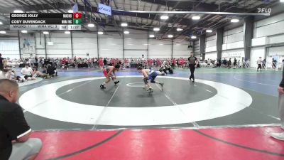 126 lbs Rr Rnd 3 - George Jolly, Mat Assassins Silver - HSB vs Cody Duvendack, MICHIGAN MAFIA WC - HSB
