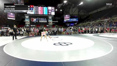 95 lbs Cons. Sub-quarters - Lilly Lundy, CO vs Kaliya Klise, NV