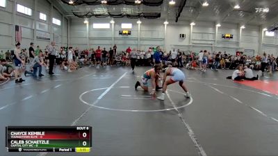 106 lbs Round 3 (6 Team) - Chayce Kemble, Youngstown Elite vs Caleb Schaetzle, Capital City WC