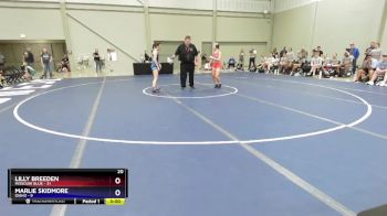 95 lbs Quarters & 1st Wb (16 Team) - Lilly Breeden, Missouri Blue vs Marlie Skidmore, Idaho