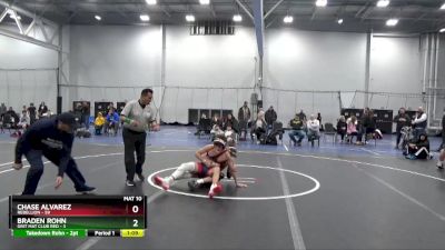 120 lbs Round 4 (6 Team) - Chase Alvarez, Rebellion vs Braden Rohn, Grit Mat Club Red