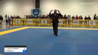 JOHN LESLIE HANSEN vs GIANCARLO BODONI 2020 IBJJF Pan No-Gi Championship