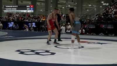 70 kg 7th Place Match - Edward Scott, Brunson UVRTC/ Titan Mercury Wrestling Club vs Jaivon Jones, Arkansas Regional Training Center