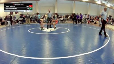 100 lbs Semifinal - Max Boula, Red Lion Wrestling Club vs Seth Hopkins, Virginia Team Predators