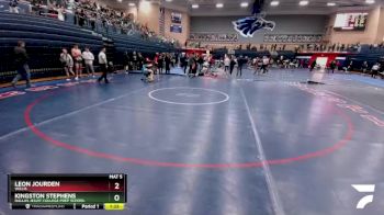 106 lbs Quarterfinal - Leon Jourden, Willis vs Kingston Stephens, Dallas Jesuit College Prep School