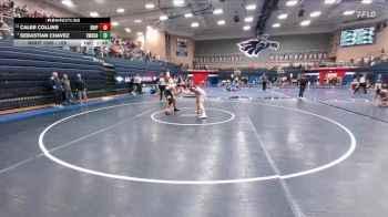 165 lbs Cons. Round 2 - Caleb Collins, Dripping Springs vs Sebastian Chavez, El Paso Eastwood