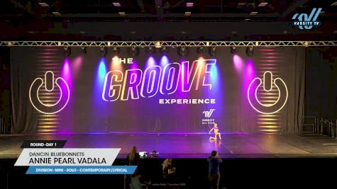 Dancin Bluebonnets - Annie Pearl Vadala [2023 Mini - Solo - Contemporary/Lyrical Day 1] 2023 GROOVE Dance Grand Nationals