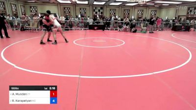 195 lbs Final - Aethan Munden, Ct vs Ruben Karapetyan, Md