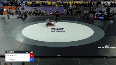 144 lbs Cons 64 #2 - Elijah Avery, MO vs Thunder Page, KS