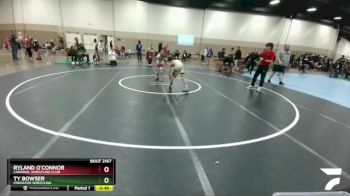 92 lbs Cons. Semi - Ty Bowser, Predator Wrestling vs Ryland O`Connor, Cardinal Wrestling Club
