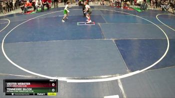 42 lbs Quarterfinal - Vester Webster, Delta Wrestling Club vs Tennessee Silcox, Payson Lions Wrestling Club