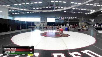 125 lbs Cons. Round 4 - Michael Follo, New England College vs Hunter Heck, Muskingum