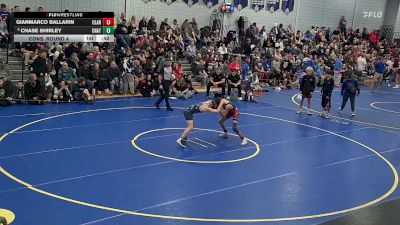 118 lbs Cons. Round 4 - Gianmarco Ballarin, Clarence vs Chase Shirley, Chautauqua Lake