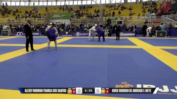 Jorge Rodrigo De Andrade F. Mete vs Alexey Rodrigo França Dos Santos 2025 Brasileiro Jiu-Jitsu IBJJF
