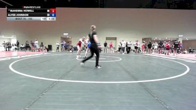 155 lbs Champ. Round 2 - Makenna Howell, OK vs Alyee Johnson, CO